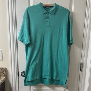 Polo by Ralph Lauren Teal Green Men’s Short Sleeve Polo Shirt Size L